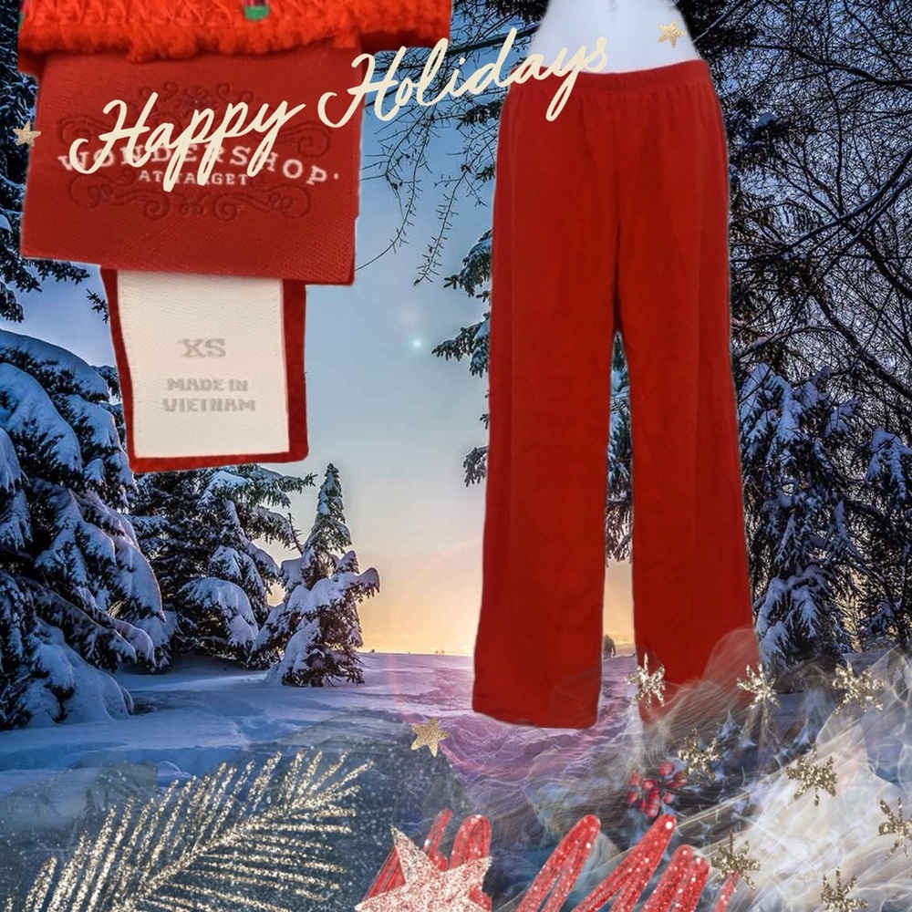 ◼️ Fleece Santa Clause Outfit • Women XS • Youth XL - Picture 7 of 7